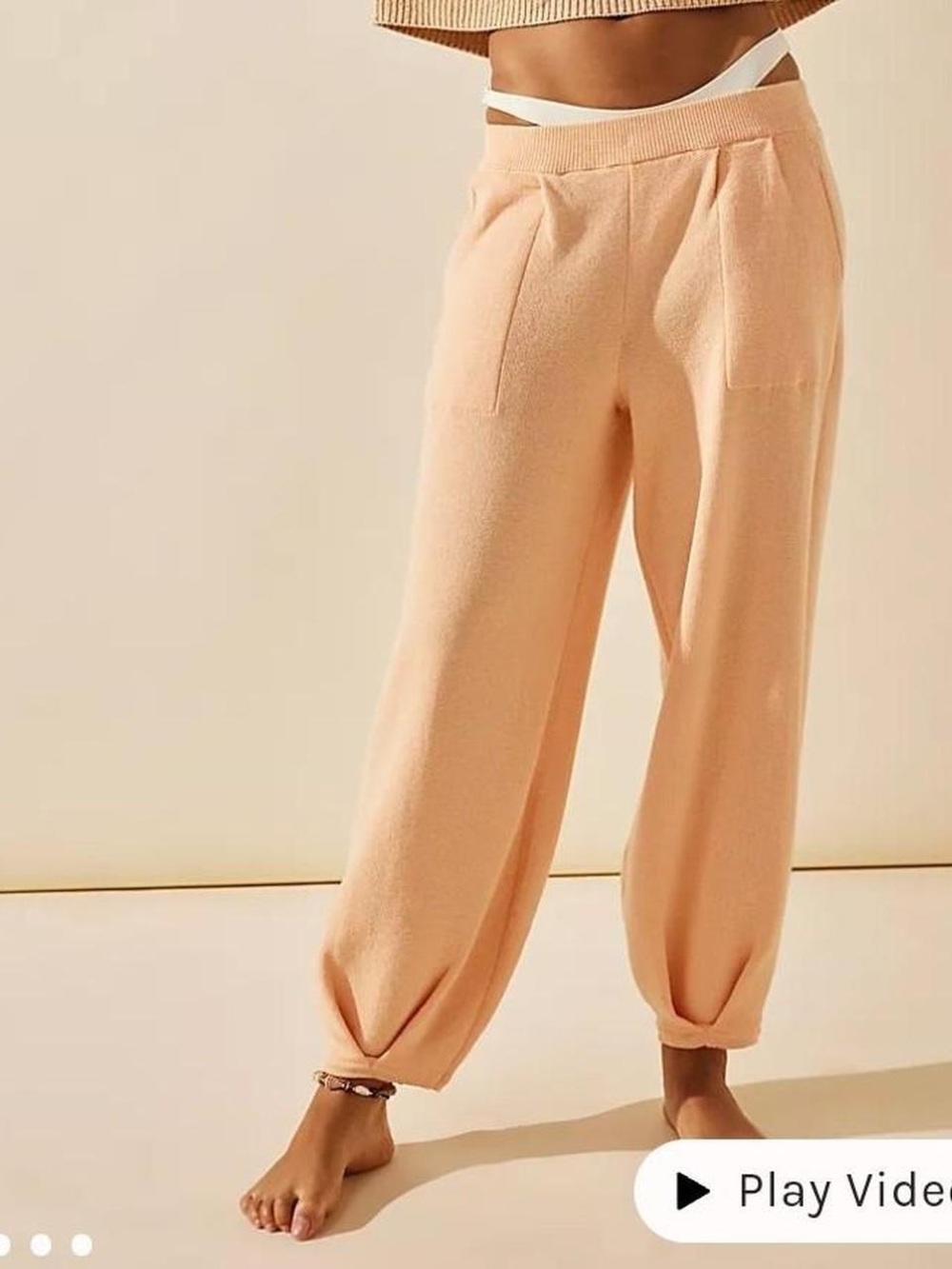 free people beach freya knit pants